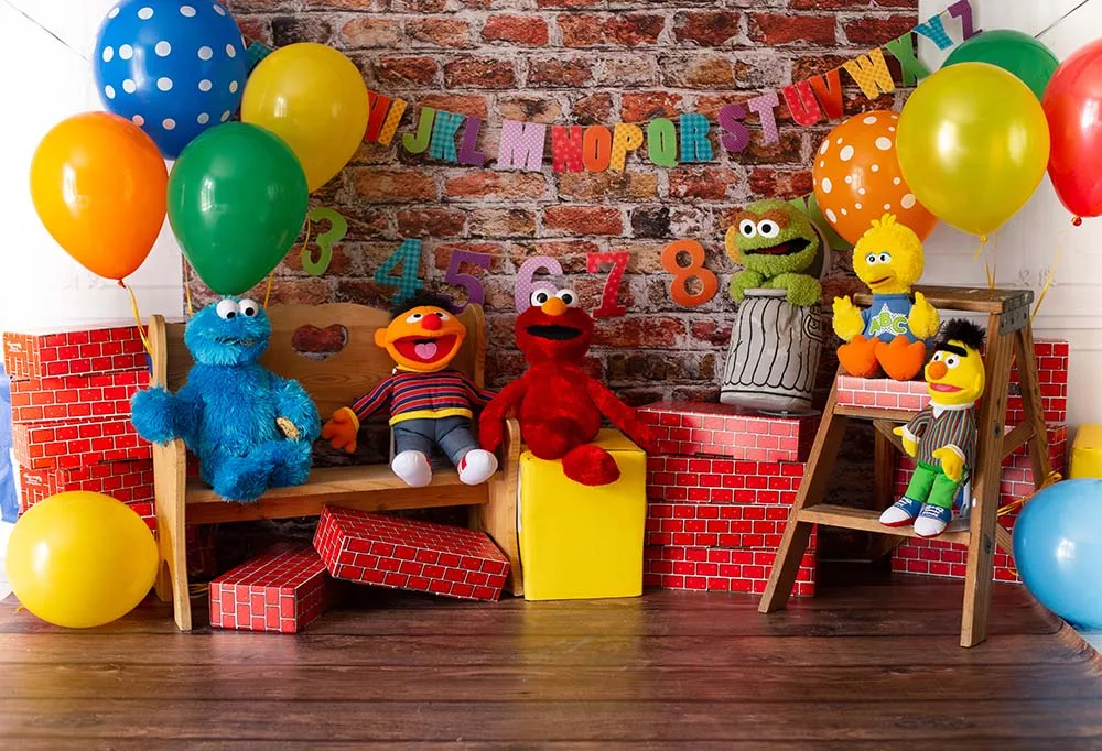 

Фон для детских портретов Настенный декор десерт стол День рождения баннер фотобудка мультяшный фон для фотосъемки