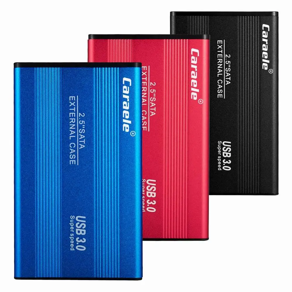 1 ТБ Алюминий сплава 2 5 дюймов HDD чехол USB 0 для SATA внешний жесткий диск мобильный
