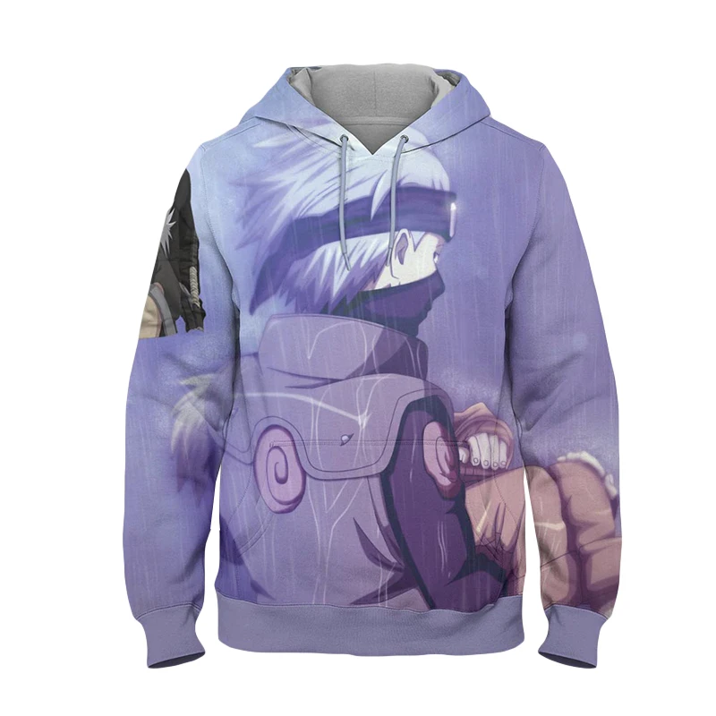 

YOUTHUP 2020 New Men's Hoodie 3D Full Printed Kakashi Cool Sweatshirts Pullovers Long Sleeve Male Hoodies Sweatshirts