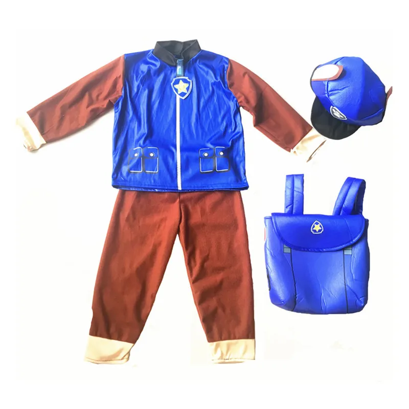 Barking Patrol Costume Kids Boys Girls Birthday Purim Marshall Chase Skye Cosplay Costumes Dog Children Ryder Party Role |