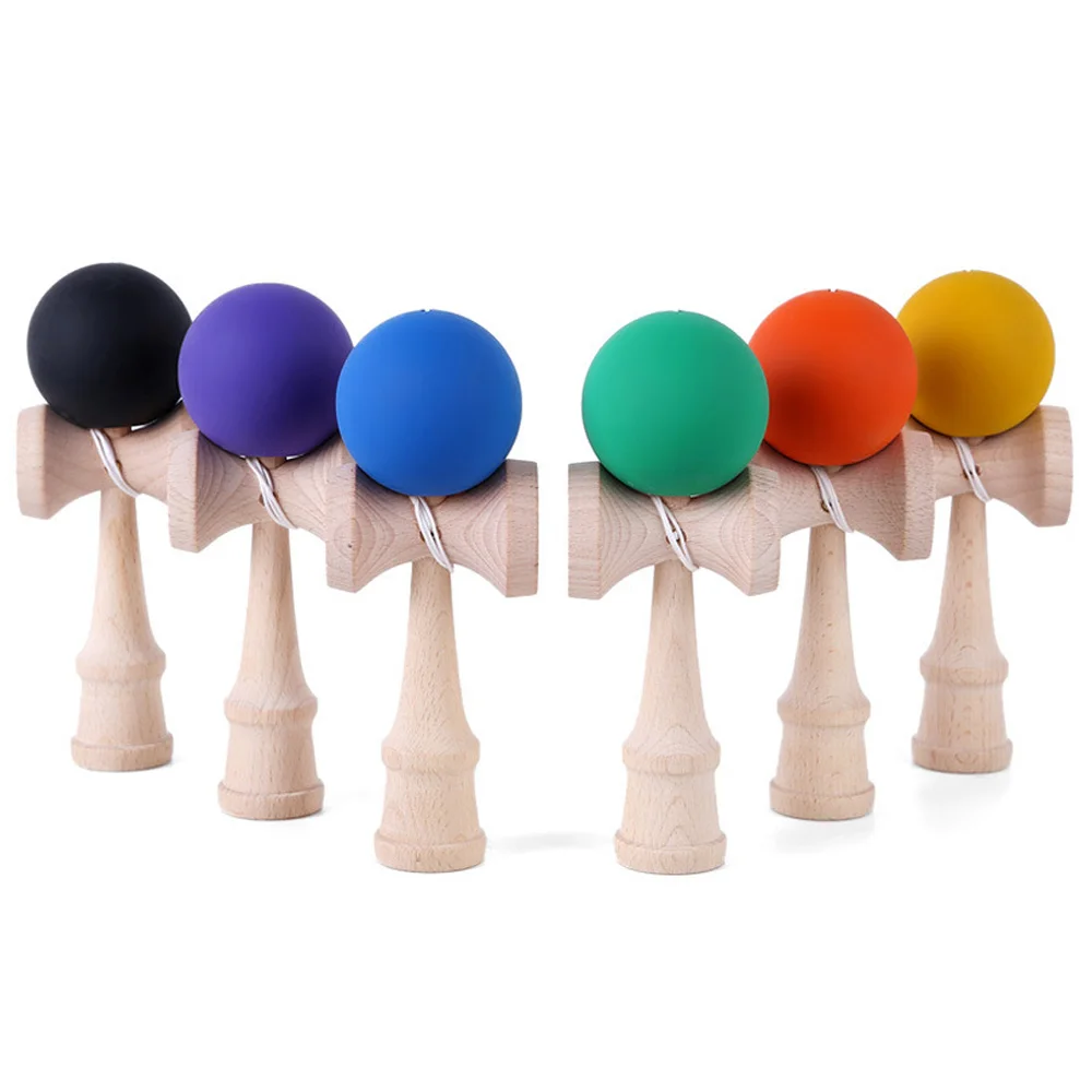18 см деревянная игрушка кендама Профессиональный Kendama умелые жонглирование