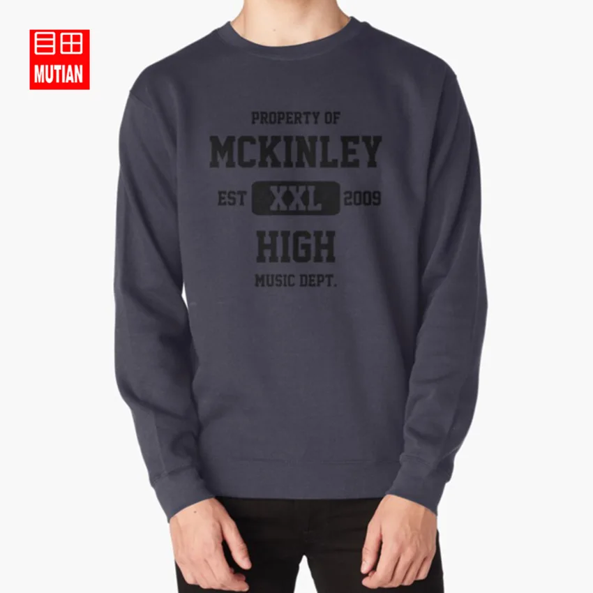 Свойство McKinley High Music Department Glee толстовки с капюшоном хор ТВ школы|Мужские и
