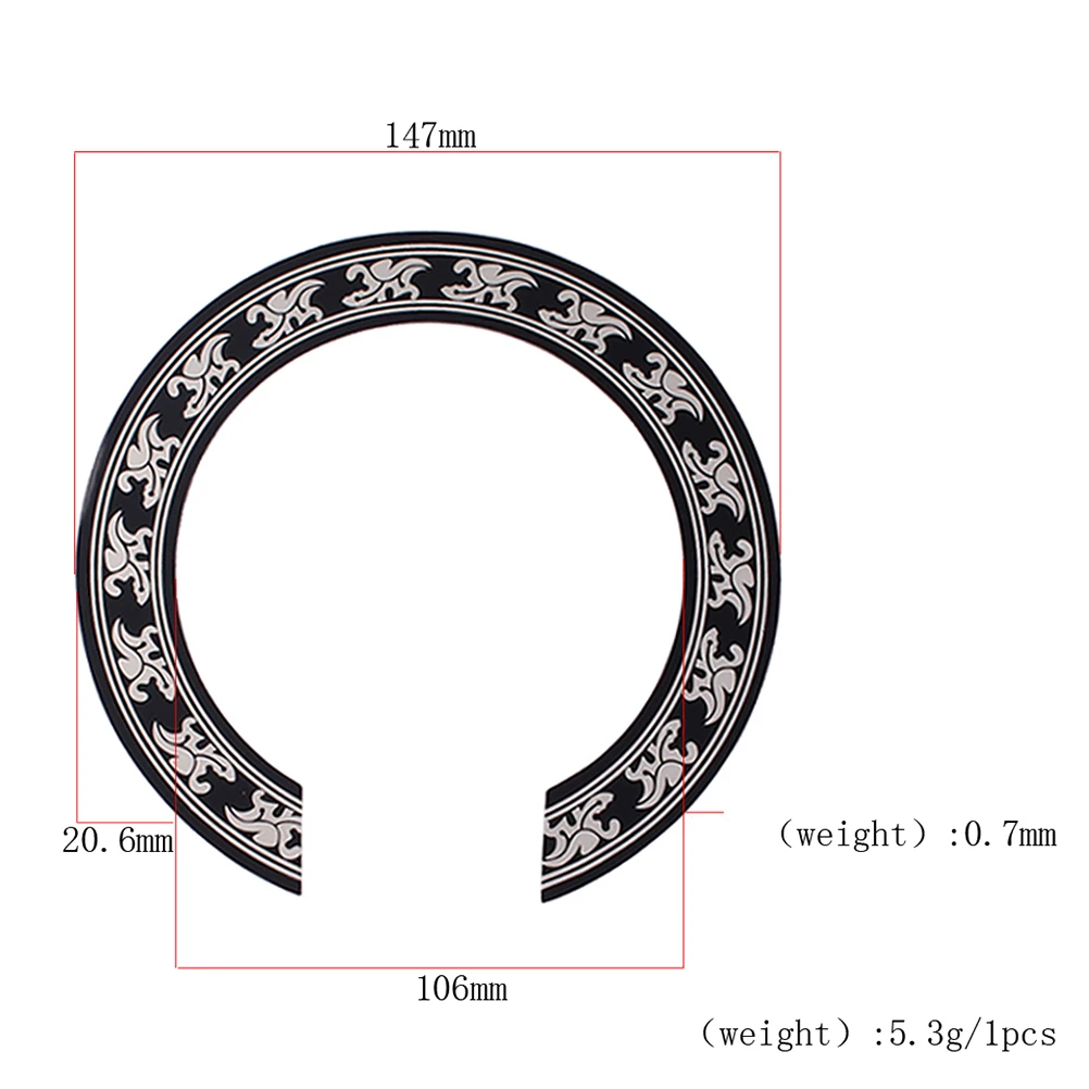 3 шт. Soundhole розетка GXB07 пластиковые ПВХ прочные гитарные запчасти для гитары