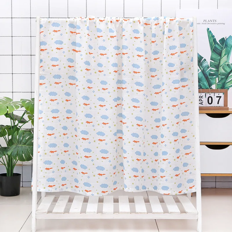 Двухслойное одеяло для новорожденных пеленка мягкое детское полотенце игровой