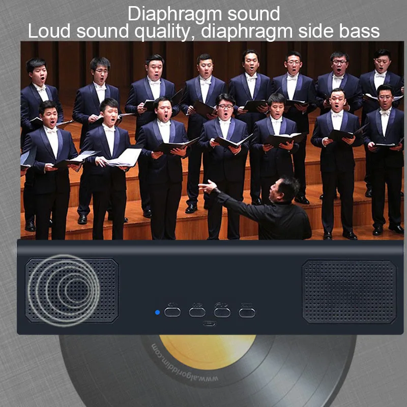 12 дюймовый усилитель экрана мобильный телефон увеличительное стекло HD