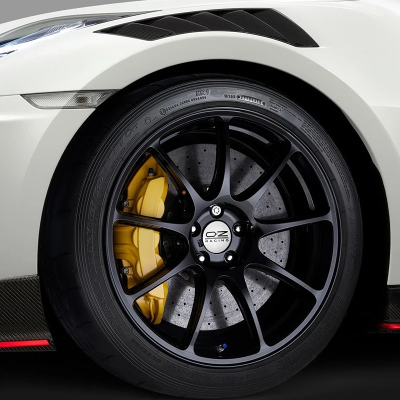 4 шт. 56 мм OZ Racing Logo Центральная втулка колеса автомобиля Caps наклейка с эмблемой на