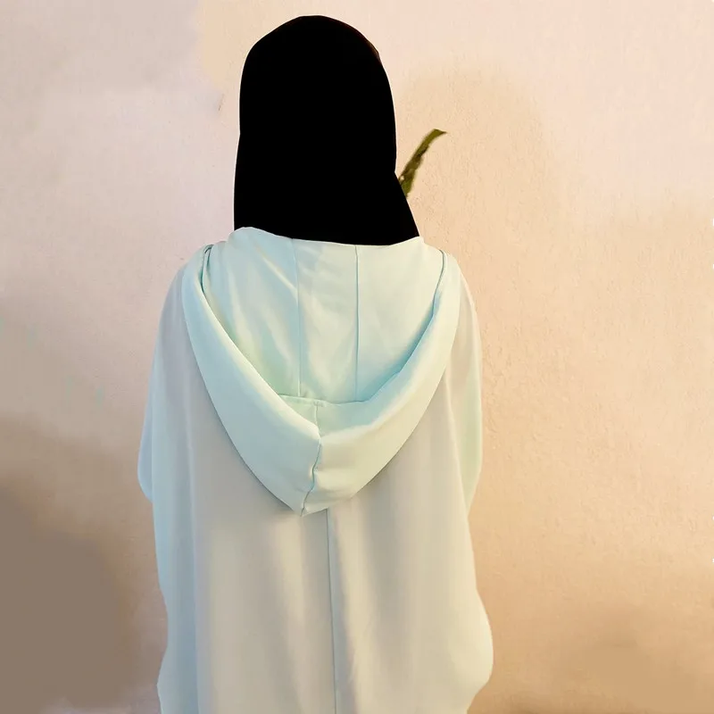 Ramadan One Piece Prayer Abaya Dress Jilbab Hijab Dresses Kaftan Hooded Robe Headcover Long Khimar Modest Islam Dubai Clothes |