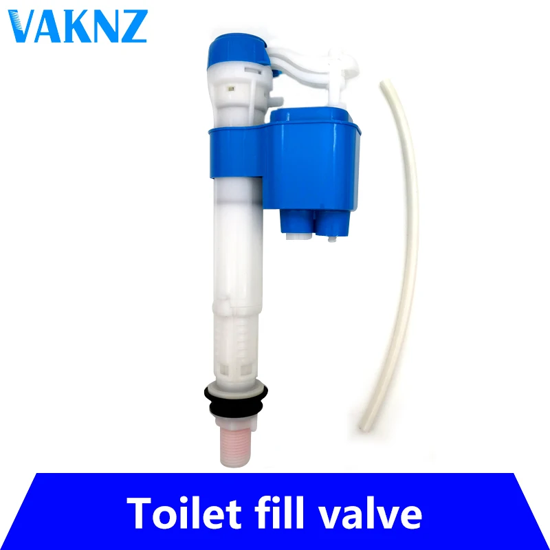 

Bathroom Shank Inlet Toilet Tool Float Adjustable Flush Push Button Water Valve Toilet Water Tank Filling inlet valves white