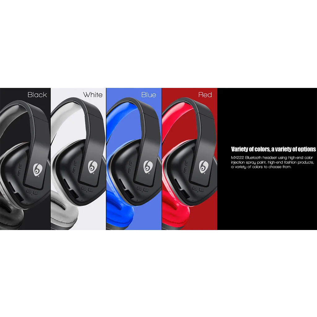 OVLENG MX222 Bluetooth наушники Сабвуфер стерео Спортивная гарнитура наушники с микрофоном Музыка TF карта шумоподавление 903#2
