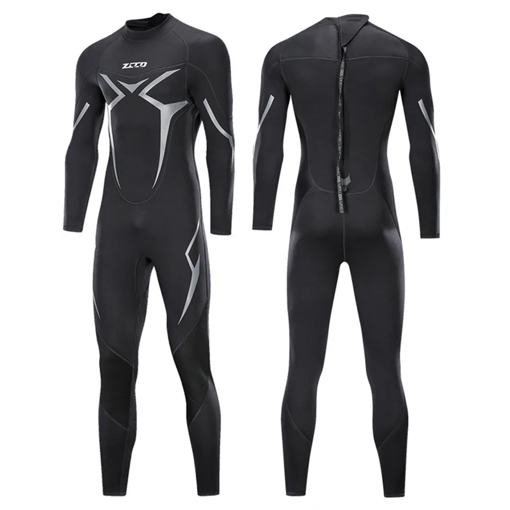 

Men Wetsuit 3mm Neoprene Surfing Scuba Diving Snorkeling Swimming Body Suit Wet Suit Surf Kitesurf Clothes Equipment