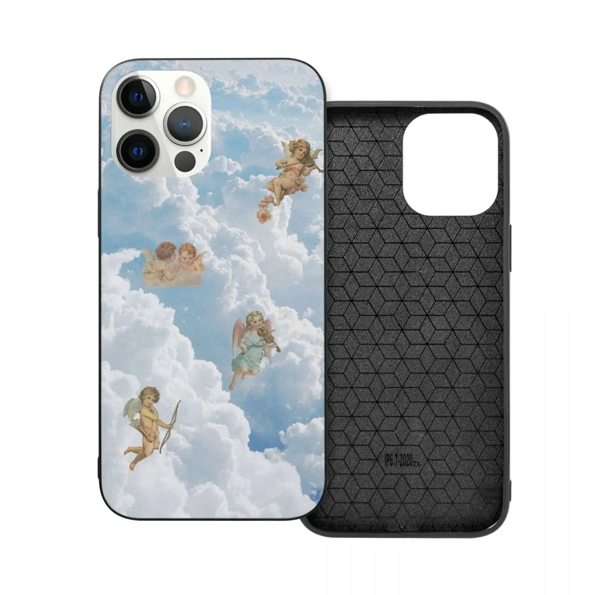 

Бампер из поликарбоната и стекла для iPhone 12 11 Xs Xr X Pro Max Mini 7 8 Se2 Plus 6 6S