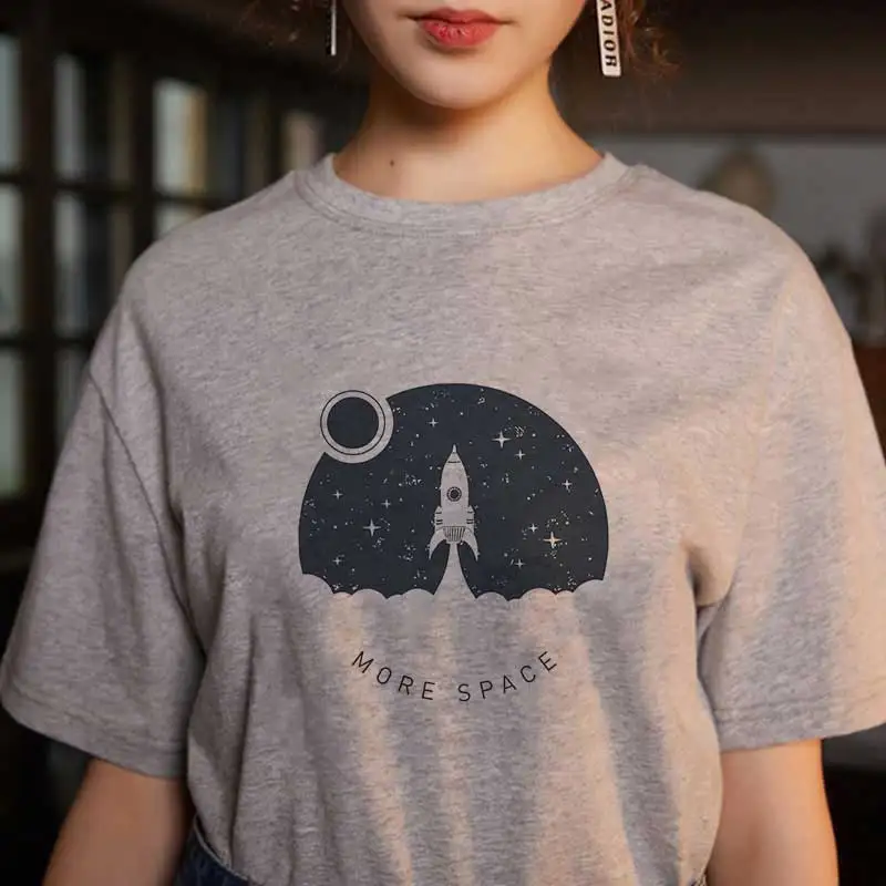 Футболка женская летняя в стиле Харадзюку с мультяшным принтом|Футболки| |