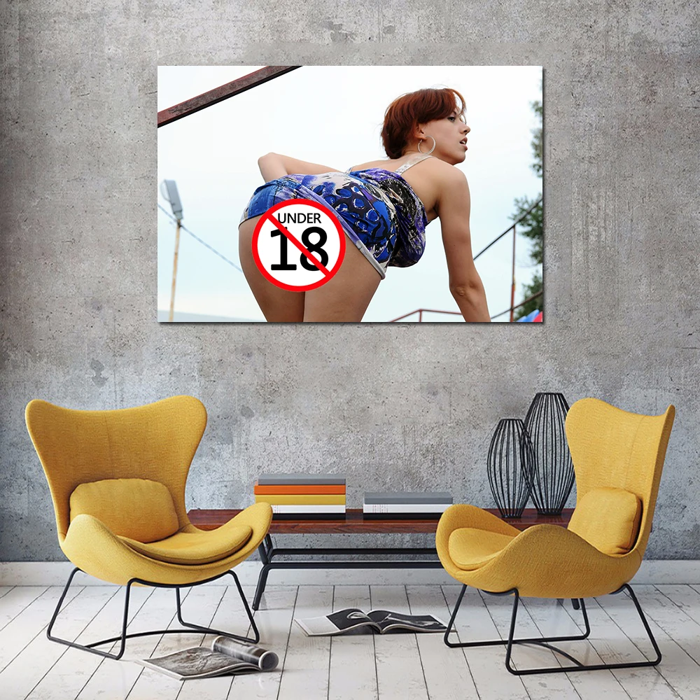 Современное настенное искусство холст без рамки картина красные сексуальные