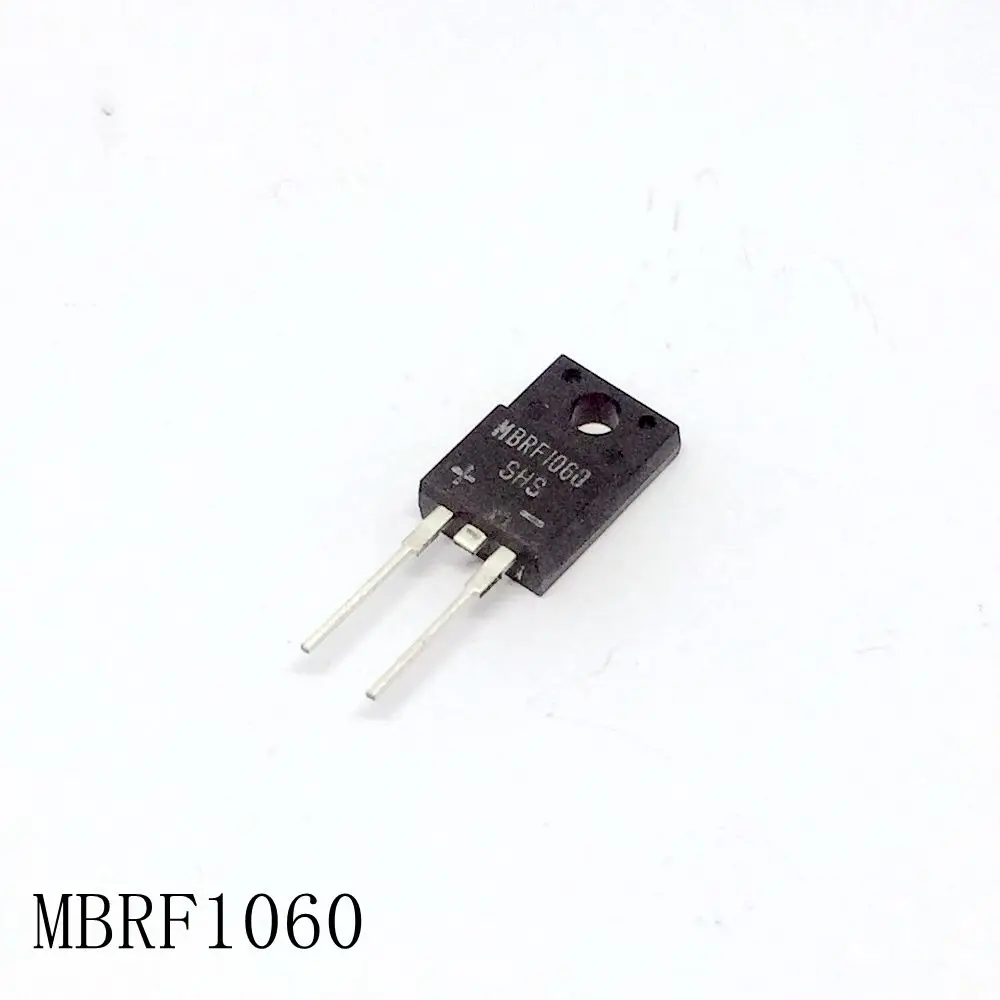 Диод Шоттки MBRF1060 TO-220F-2 10A/60V 10 шт./лот новинка в наличии на складе | Инструменты