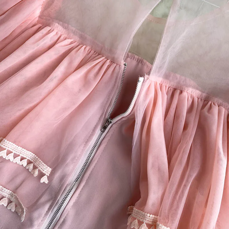 Новинка 2020 Женская шикарная милая блузка с рюшами короткий дизайн пышными