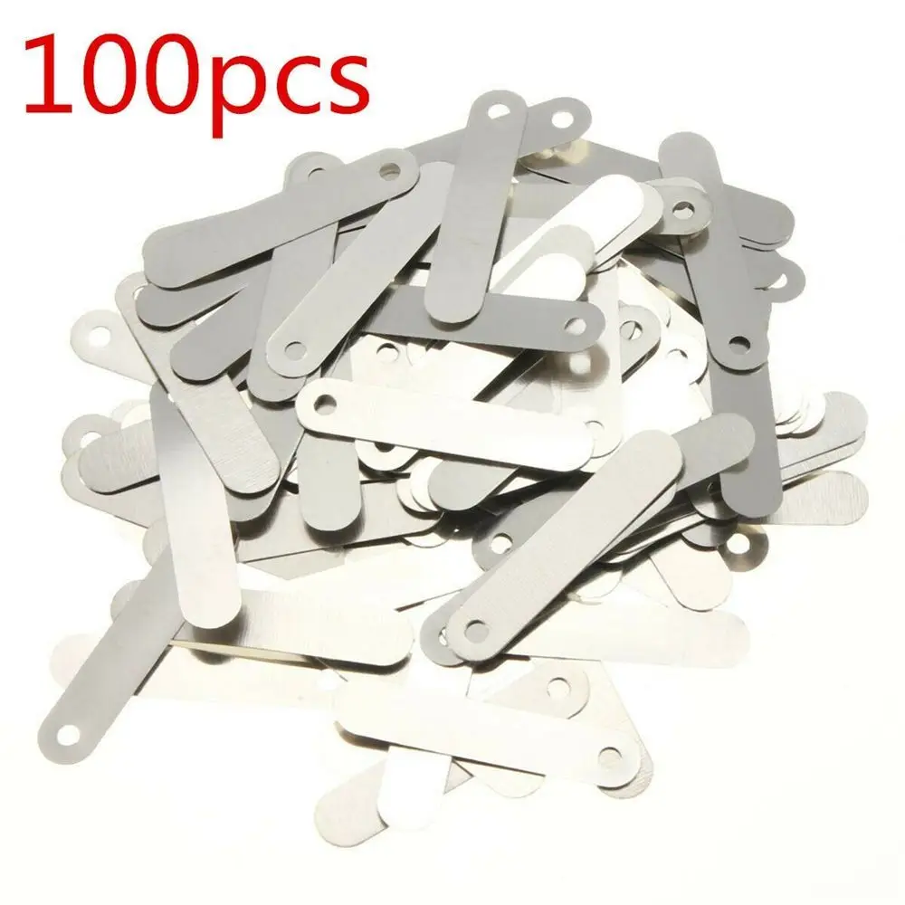 100 шт. подходит для подключения Токопроводящего никелевого листа и паяльного