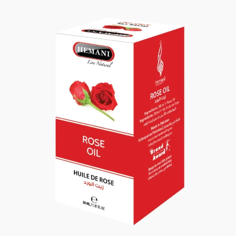 РОЗОВОЕ МАСЛО HEMANI / ROSE OIL 30 МЛ| |
