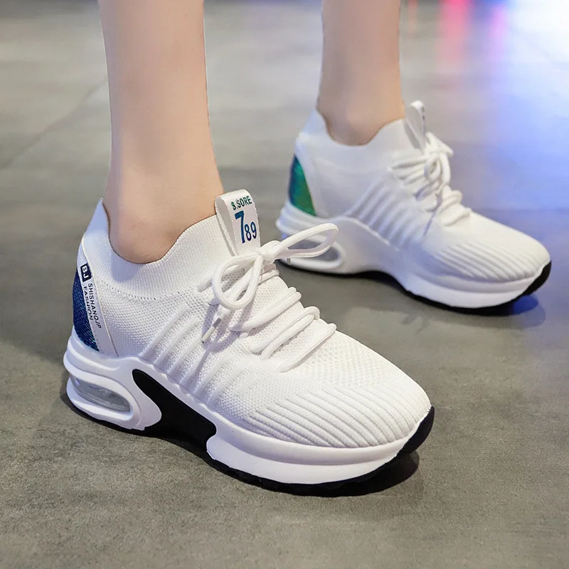 

PROWOW women's shoes spring new Korean version of sports shoes cushion thick-soled white shoes women's fashion sports shoes