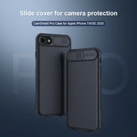 for iphone se 2020 case for iphone 7 8 cover nillkin camshield pro slide camera protect privacy back cover for iphone se 2020