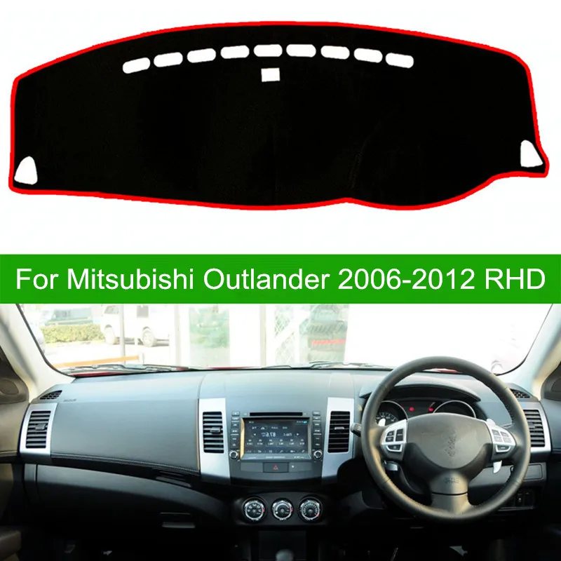 

For Mitsubishi Outlander 2006-2009 2010 2011 2012 Dashboard Cover Mat Pad DashMat Dash Sun Shade Protect Carpet Car Accessories