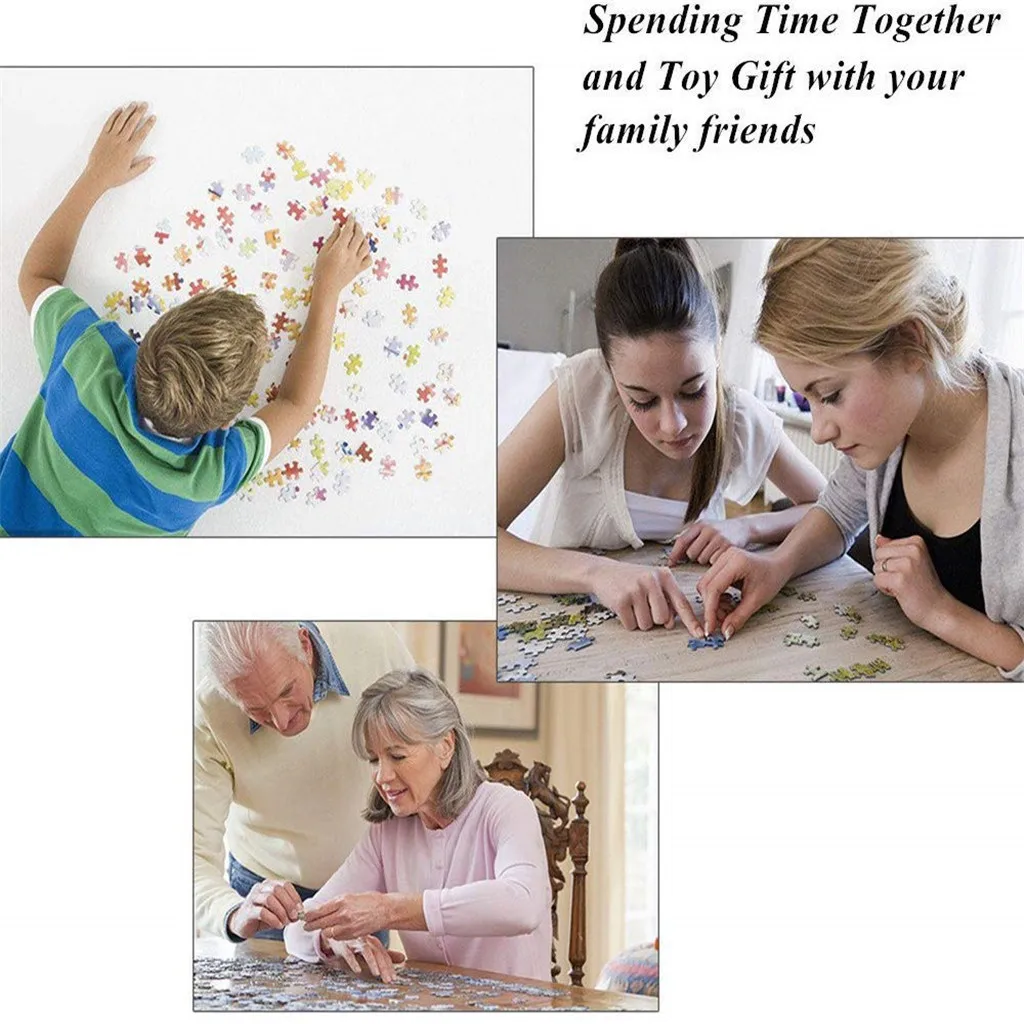 Puzzle 1000 Pieces Puzzles For Adult Children Holiday Gift Toy 1000PC Animal Pattern Jigsaw головоло | Игрушки и хобби