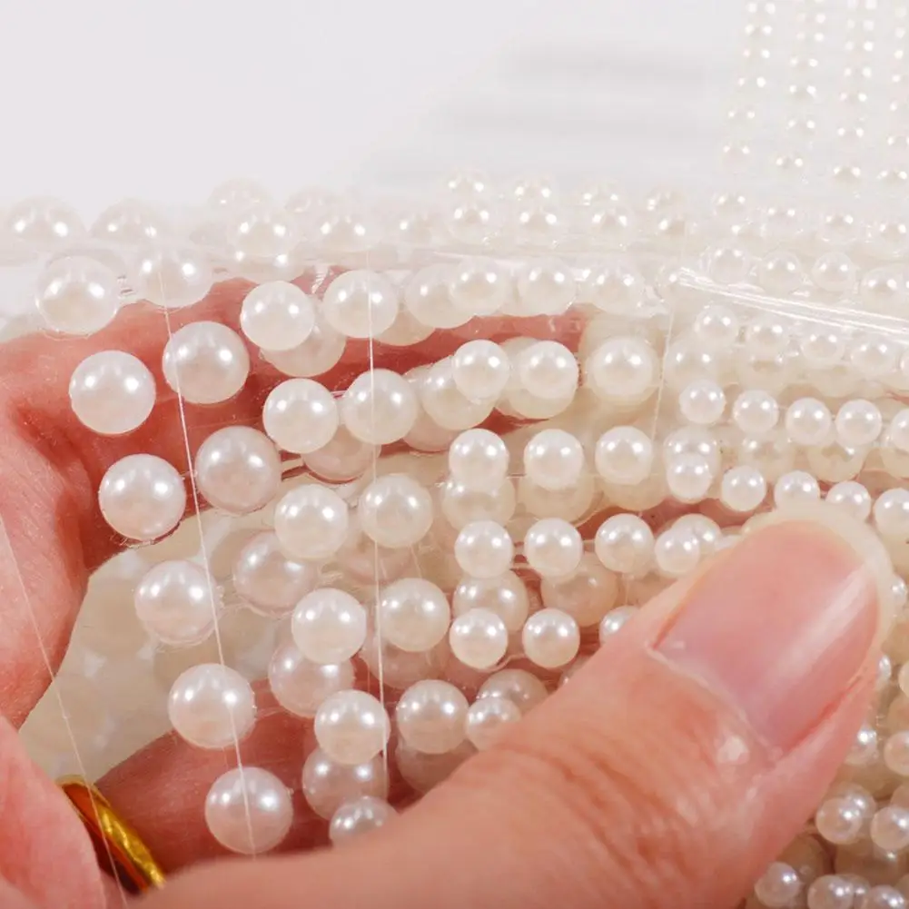 

3mm/4mm/5mm/6mm 3D Pearl Face Jewels Eyeshadow Stickers Body Self Nail Adhesive Diamond Stickers Diamond Eyebrow Face Decor Z7I2