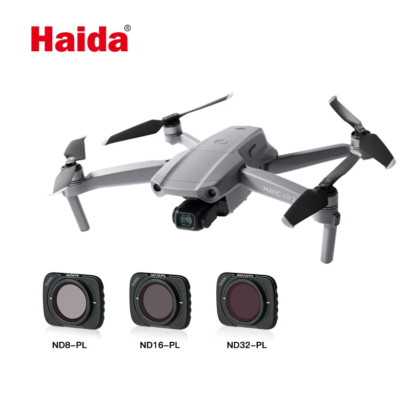 Оптическое стекло NanoPro MC нейтральная плотность PL фильтр комплект для DJI Mavic Air 2 ND8-PL