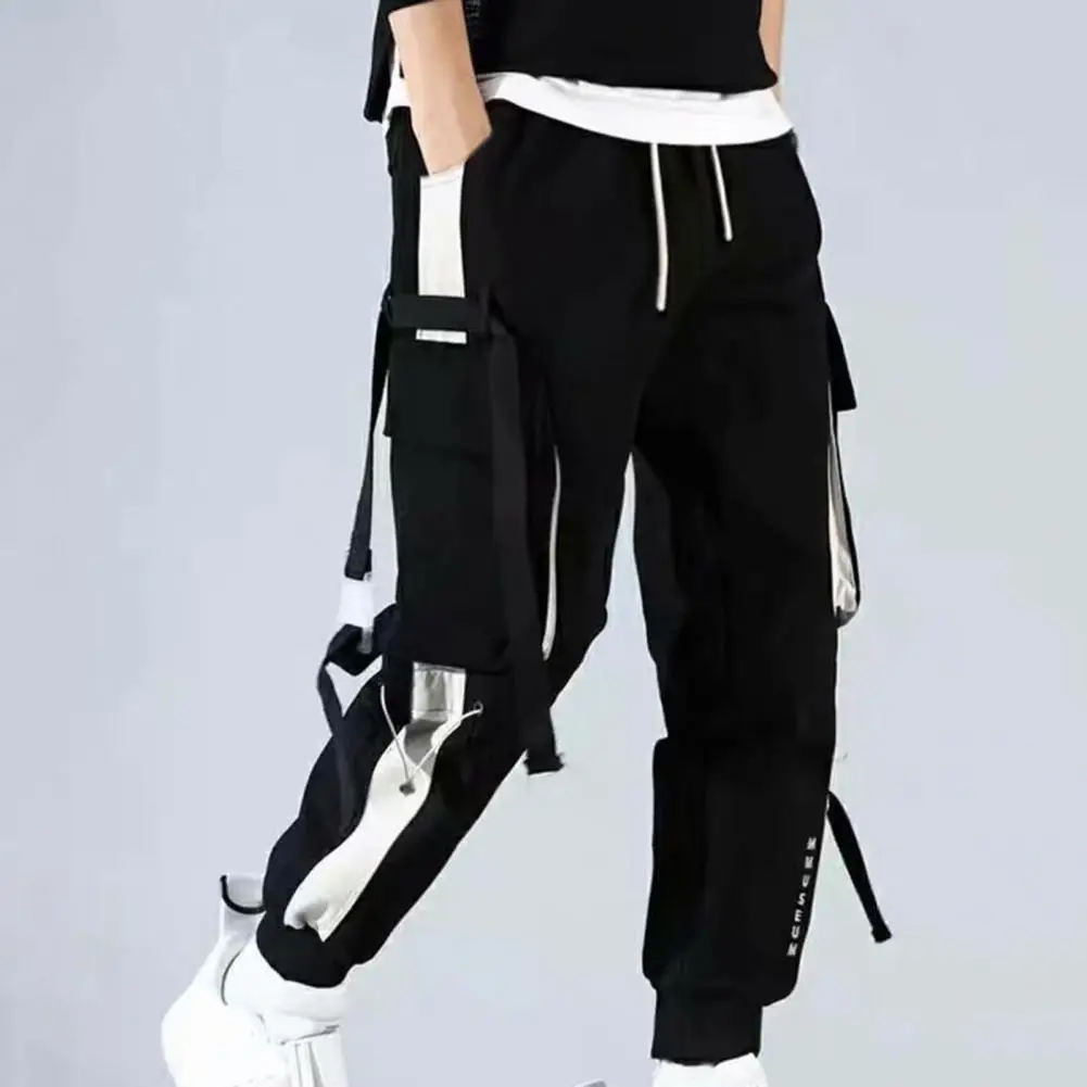 

Мужские брюки-карго с несколькими карманами, шикарные мягкие зимние брюки в стиле хип-хоп