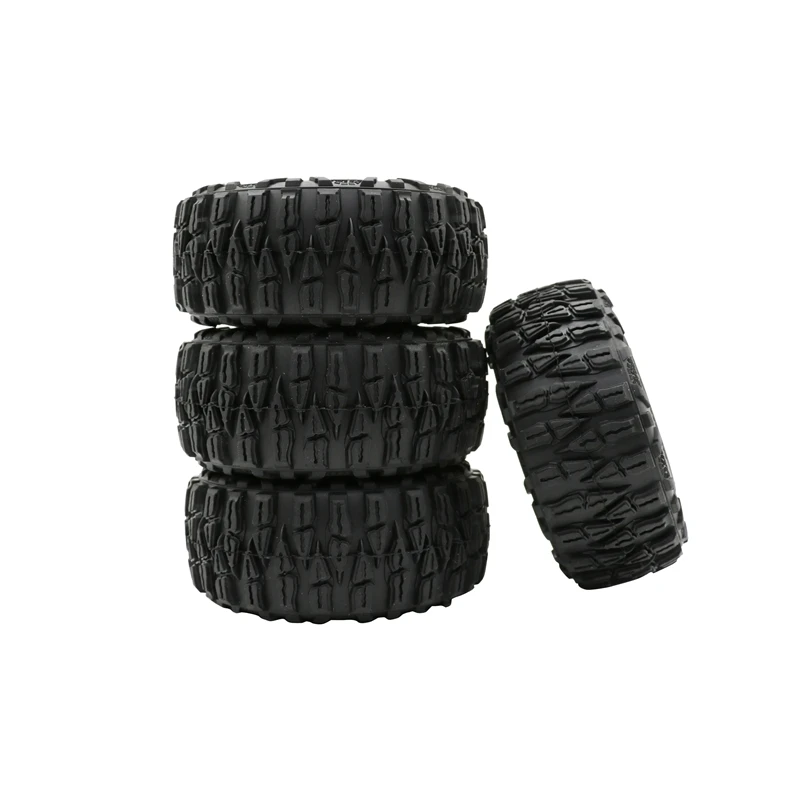 

4PCS 120mm 2.2 Mud Grappler Rubber Tyre Wheel Tires for 1/10 RC Crawler Axial SCX10 90046 Wraith Traxxas TRX4 TRX6