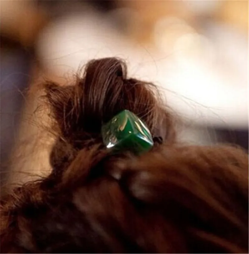 1 шт. волосы канатная Резиновая лента для волос комплект кожаный чехол головной