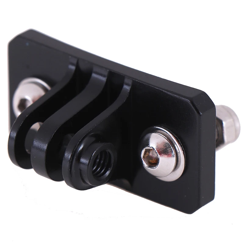

CNC Skydiving Helmet Fixed Mount Holder Adapter Mounts for GOPRO Hero 5 4 3 /yi /GitUp/SJ4000 SJ5000 SJ6000 SJcam Action Cameras