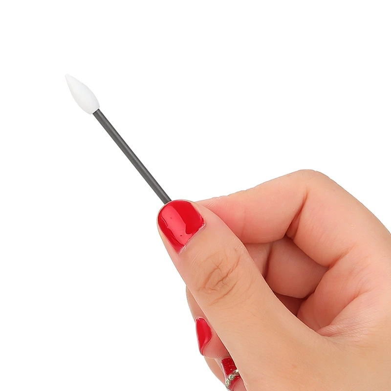 

2019 New Silicone Reusable Cotton Swab Ear Cleanning Durable Cosmetic Cotton Buds Double Sticks Cleaning Buds