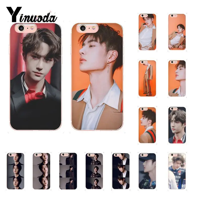Yinuoda Untamed Wang Yibo Красочный милый чехол для телефона iPhone 8 7 6 6S Plus 5 5S SE XR X XS MAX Coque Shell