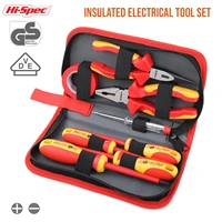 hi spec electrician screwdriver set vde approval 1000v star torx insulated screwdriver and pliers electronic hand tools