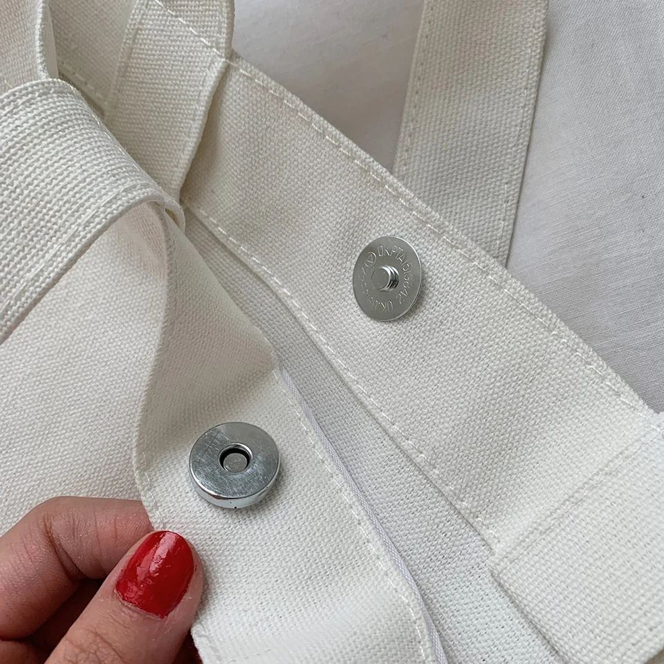 

Women Canvas Shopping Bag SPECIAL Letters Print Ladies Shoulder Bag Tote Casual Fashion Style Big Handbag Reusable Foldable