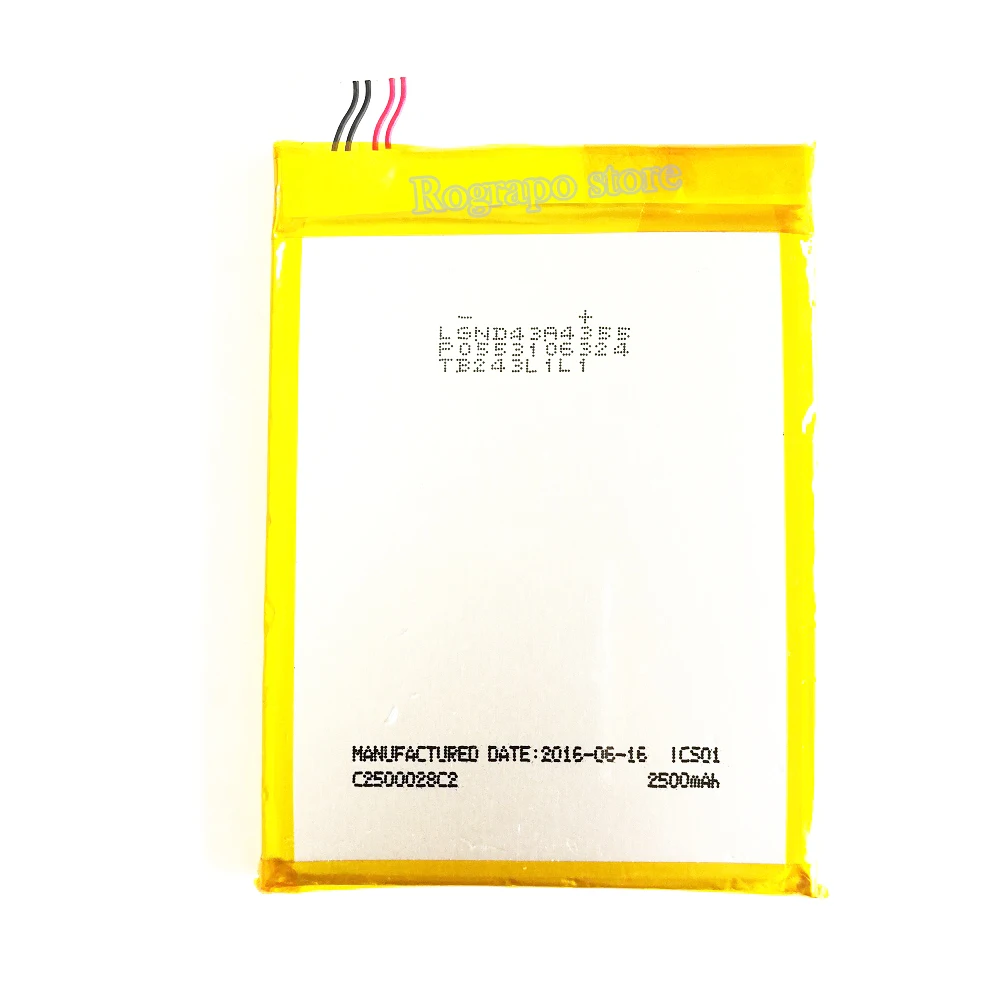 

2500 mAh 3.8V Battery For Alcatel One Touch Pop 2 (5) 5" OT 7043E 7043A 7043K 7043Y Cell Mobile Phone Batterie Batterij Bateria