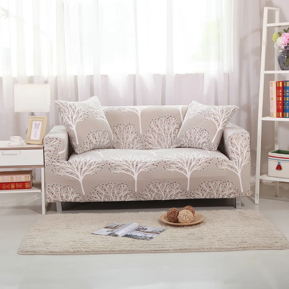 

Floral Sofa Cover Elastic Sofa Cover for Living Room Modern Sectional Corner Sofa Slipcover Armchair Couch Cover 1/2/3/4-seater