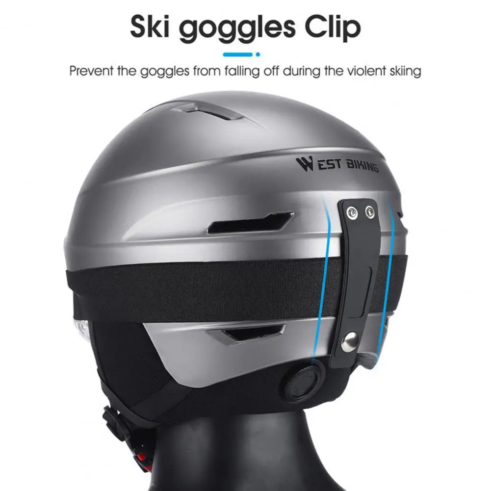 

Unisex Fashion Fleeced Earmuffs Skiing Helmet Lightweight Skiing Helmet Multi Layers Ski Supplies