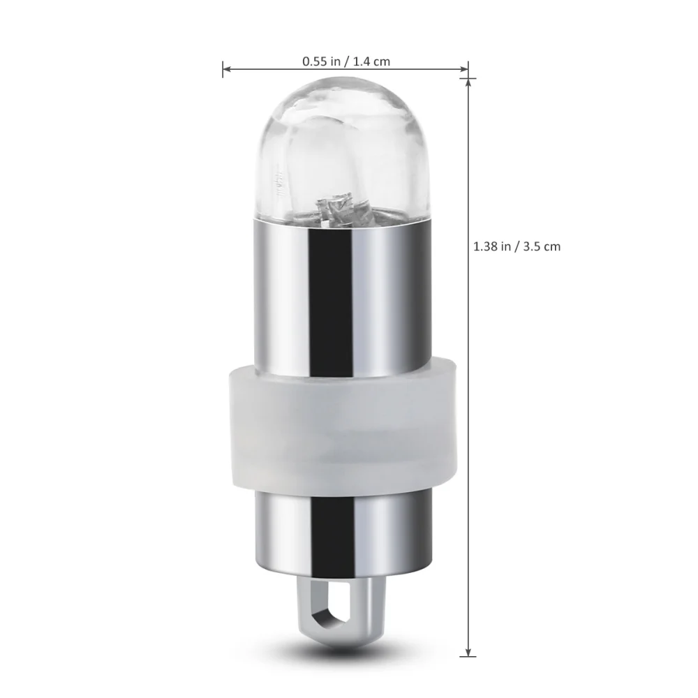 

LEORX 30pcs LED Party Lights Non-Blinking Waterproof Lights for Paper Lanterns Balloons Floral or Wedding Decorations (White)