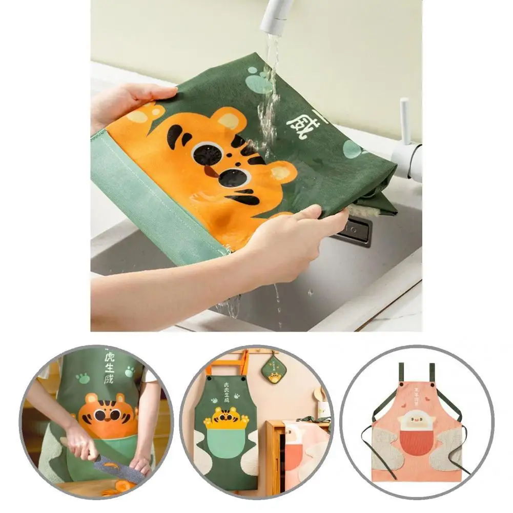 

Кухонный фартук шеф-повара из полиэстера, устойчивый к царапинам, для работы