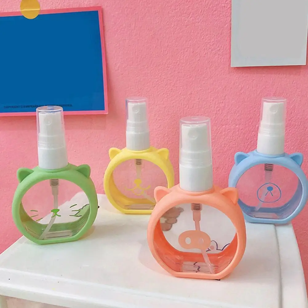 

Portable 55ml Spray Bottle Cute Essential Oils Bottle Travel Eliquid Refillable Spray Spray Bottle Z3z9