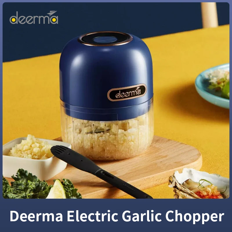 Электрический блендер Deerma кухонный миксер для овощей мясорубки Кухонный комбайн