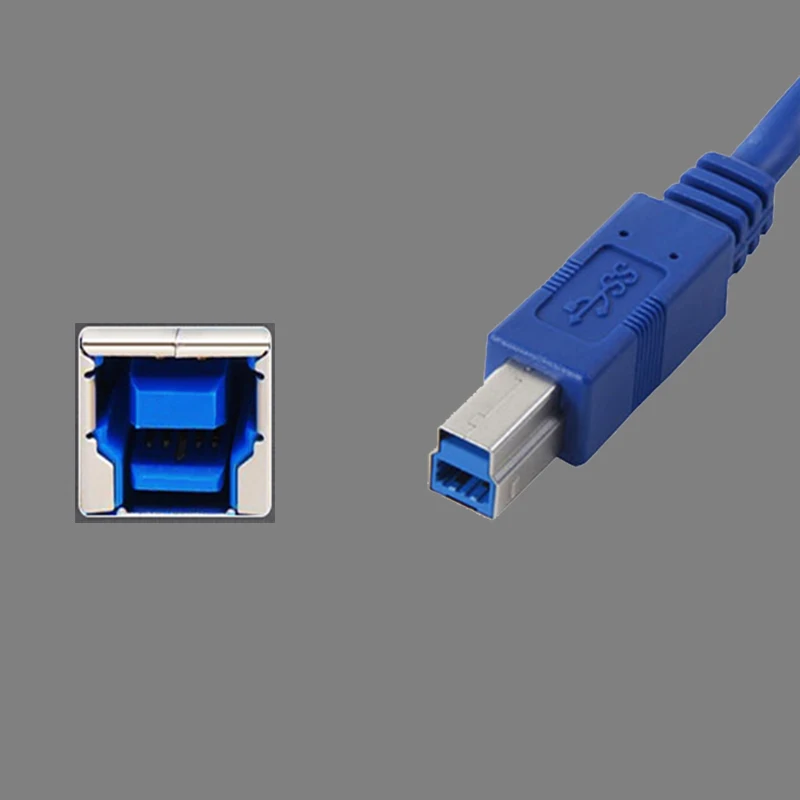 3 м USB 0 кабель для принтера Папа-папа B штекер быстрой зарядки Canon Epson HP |