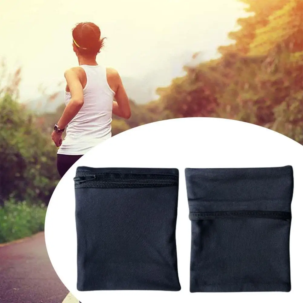 

Sports Mobile Phone Arm Bag Elastic Close-fitting Wrist Bag Key Bag Change Bank Card Bag Outdoor Running Cycling Bag