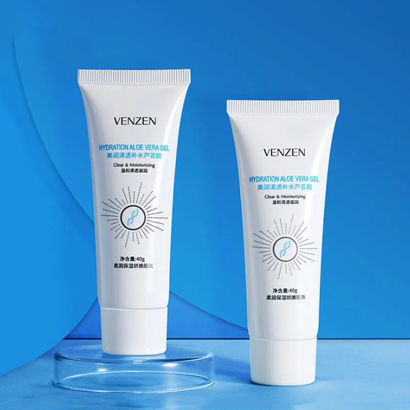 

Clear Aloe Vera Gel Moisturizing and Hydrating Face Cream After Sun Repair Gentle and Non-irritating Skin Cream