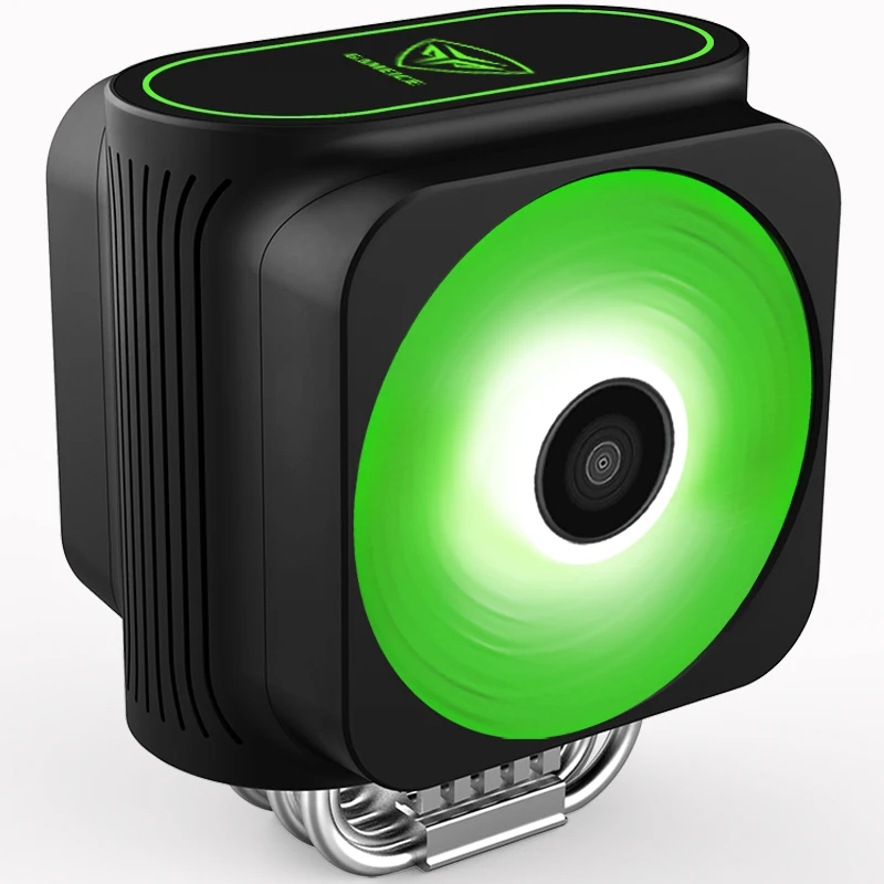 Pccooler RGB dual 120 мм/12 см PWM кулер для процессора с 6 медными тепловыми трубками, высокопроизводительный охлаждающий вентилятор