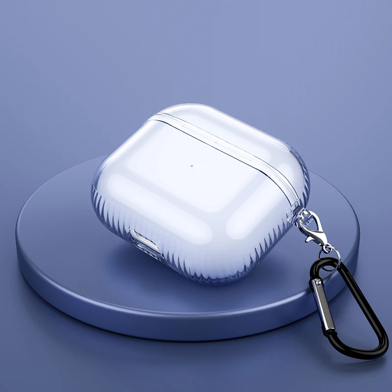 

Soft TPU Earphone Cases For Airpods 3 Clear Protective Cover For Apple Airpods 3 Charging Box Capas Anti-Knock Case Shell