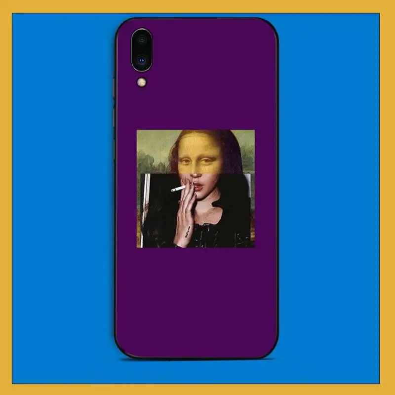 TOPLBPCS отличный художественный эстетический Ван Гог Мона Лиза ангел чехол для