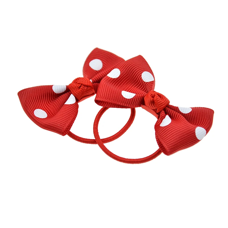 10 шт./лот Детская резинка для волос девочек резинки конского хвоста аксессуары