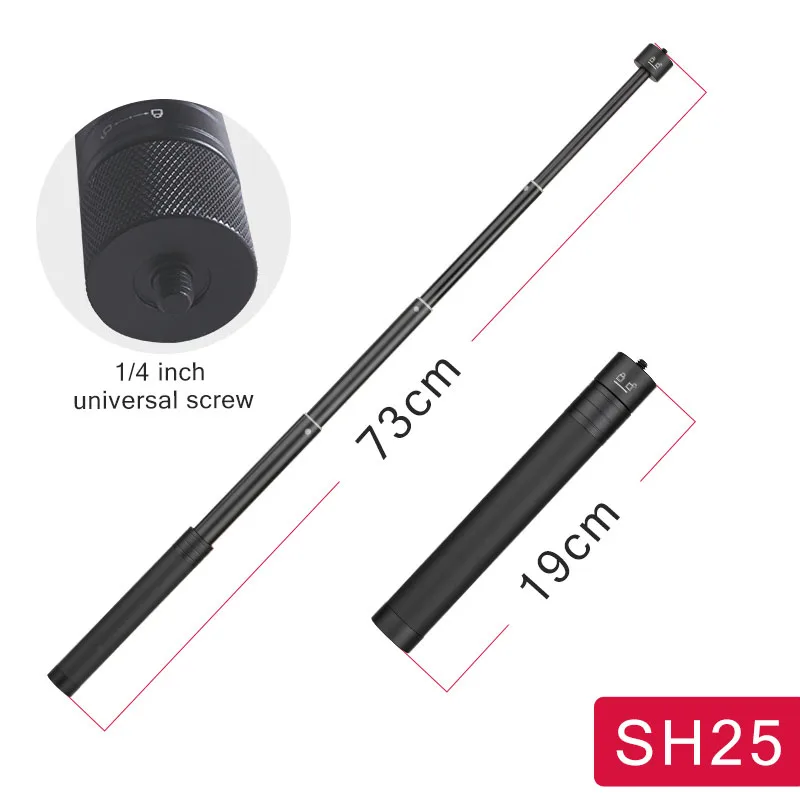 Металлический ручной удлинитель для штатива профессиональный штатив 1/4 3/8 дюйма
